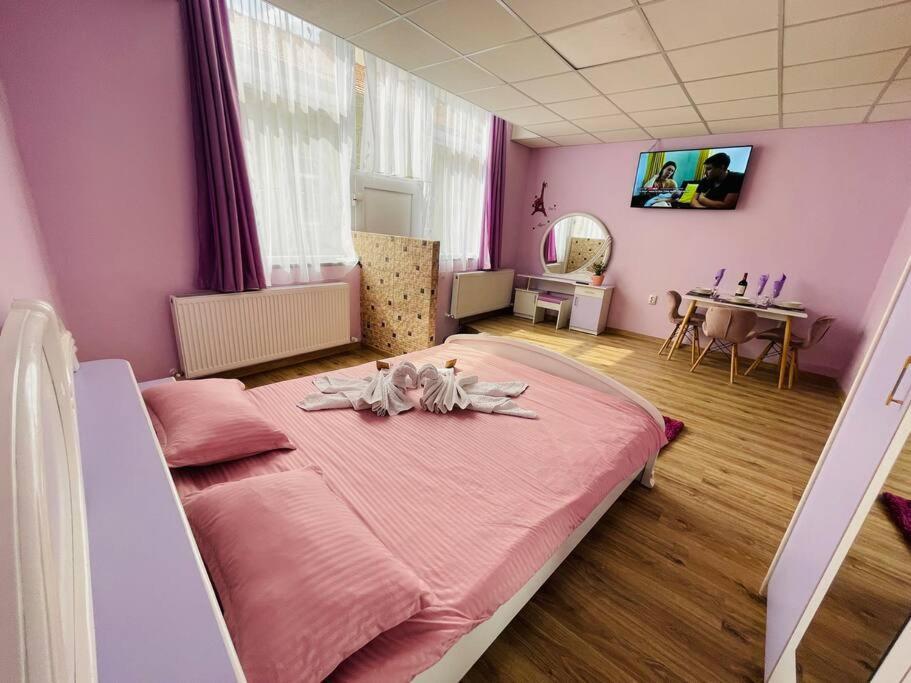 Lavender Luxury Apartment オラデア エクステリア 写真